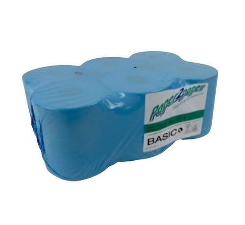 Poetspapier Midi blauw
