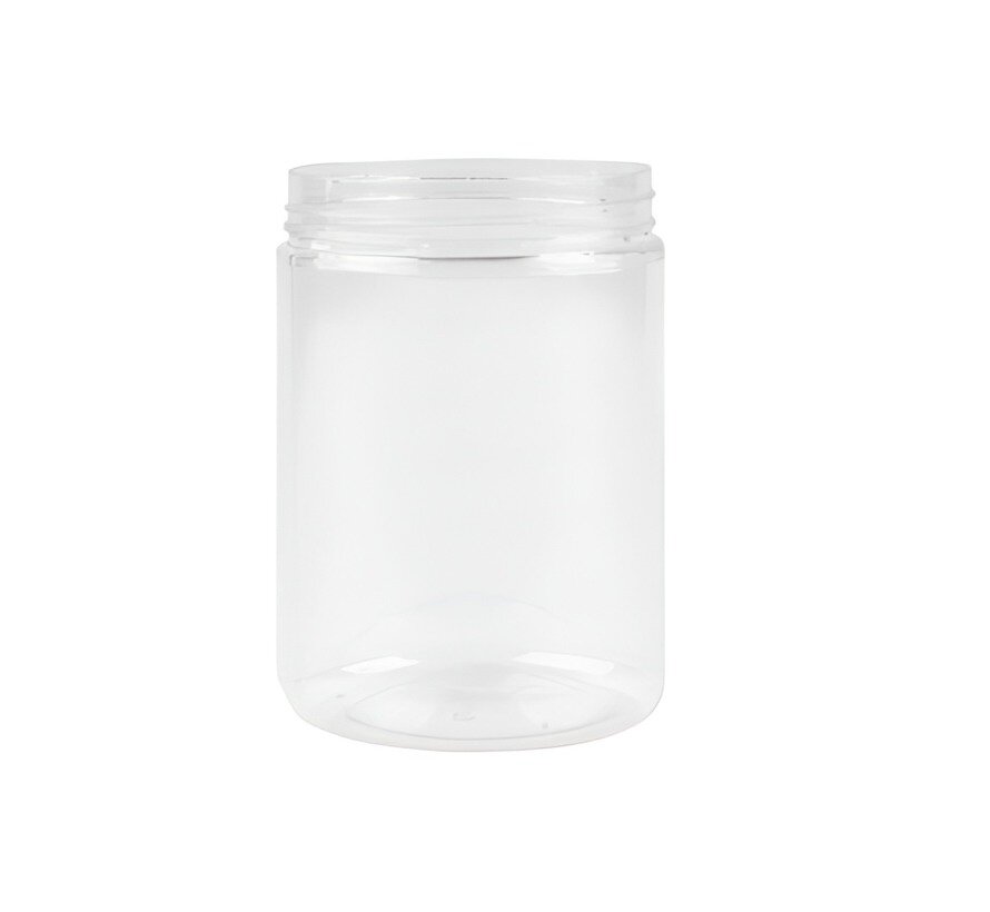 PET potten 750 ml incl. deksels