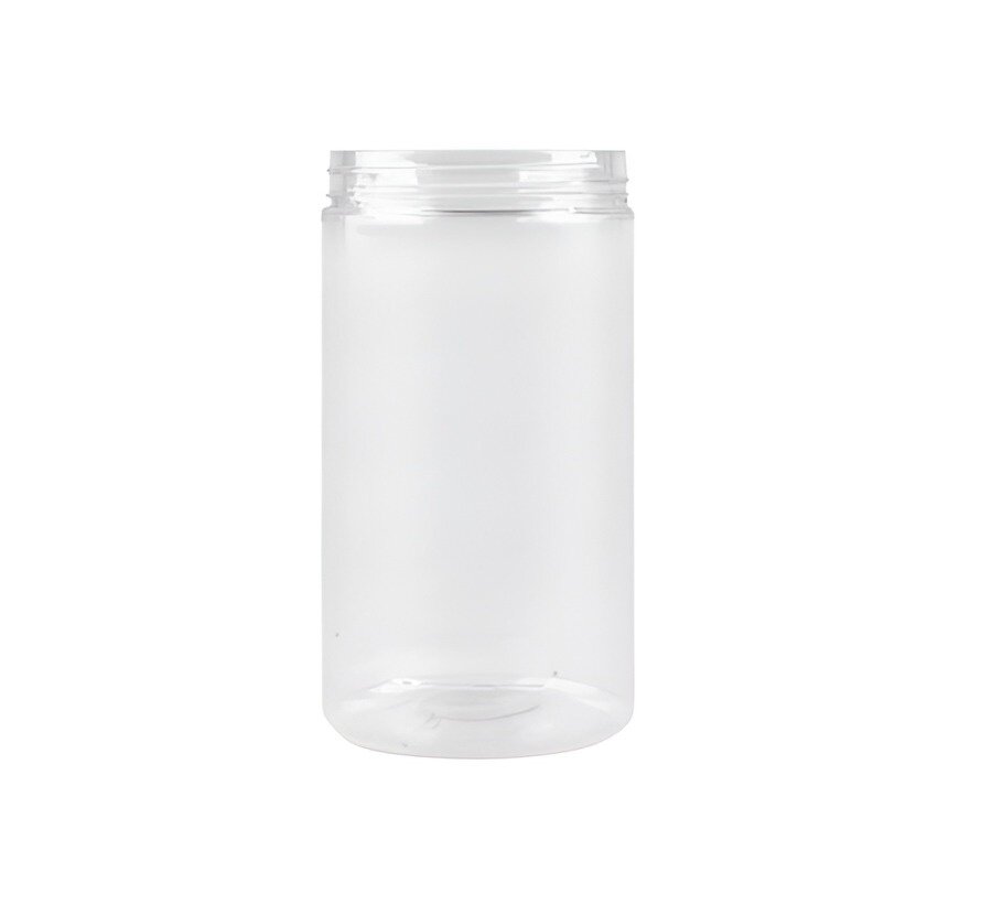 PET potten 1000 ml incl. deksels