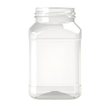 PET potten 1000 ml incl. deksels