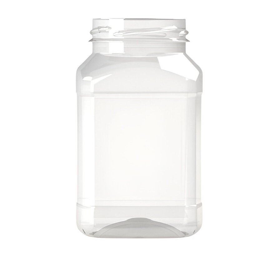 PET potten 1000 ml incl. deksels