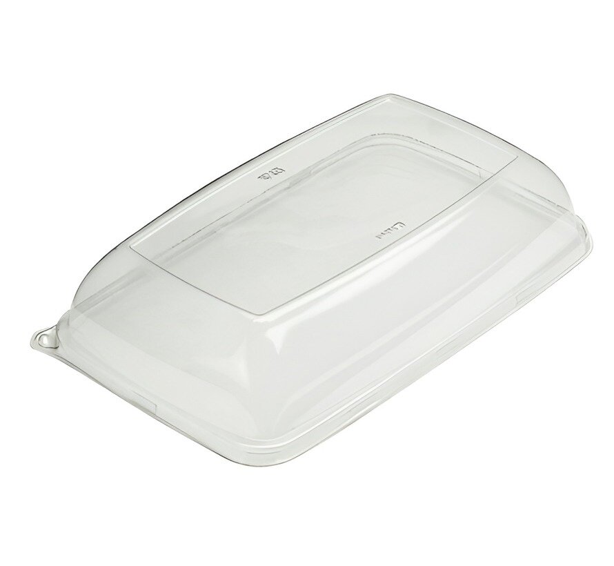 RPET deksels tbv Rectangular Platter cateringschalen 20 x 28 cm