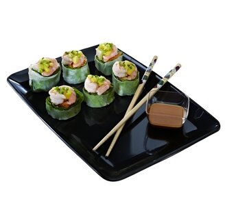 PP Mozaik Rectangular Platter cateringschalen 20 x 28 cm