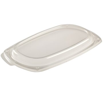 APET deksels tbv PET cateringschalen 29,5 x 19 x 4 cm