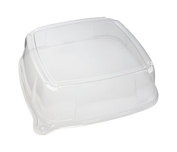 PET deksels tbv PP Mozaik Square Platter cateringschalen 30 x 30 cm