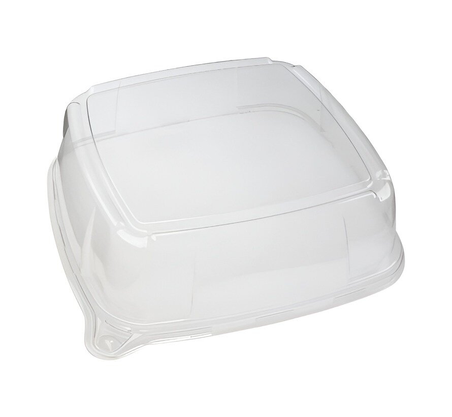 PET deksels tbv PP Mozaik Square Platter cateringschalen 30 x 30 cm