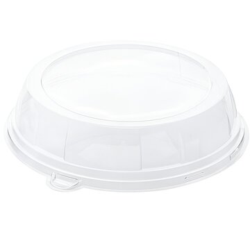 RPET deksels tbv Round Platter cateringschalen Ø 46 cm