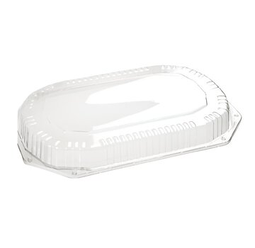 APET deksels tbv PS cateringschalen 42 x 28 x 2,5 cm