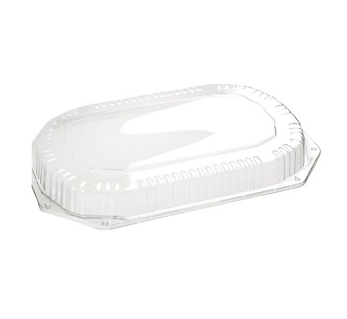 APET deksels tbv PS cateringschalen 42 x 28 x 2,5 cm