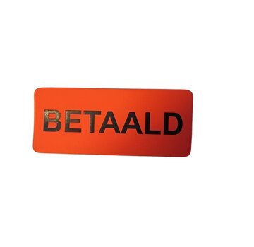 Etiketten: Betaald