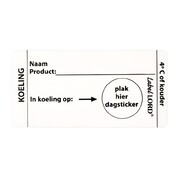 Labellord Labellord Aqualabel Koeling 4°C