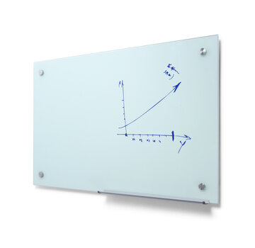 Scritto Whiteboard Glas Wit