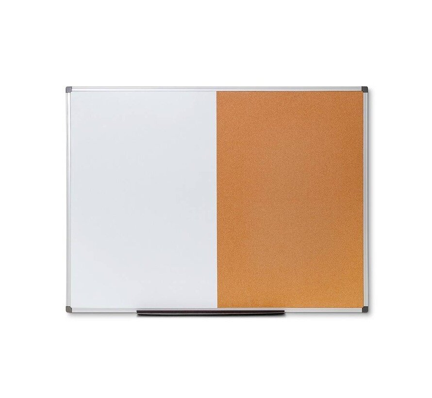 Whiteboard Alu / Prikbord - Combinatiebord