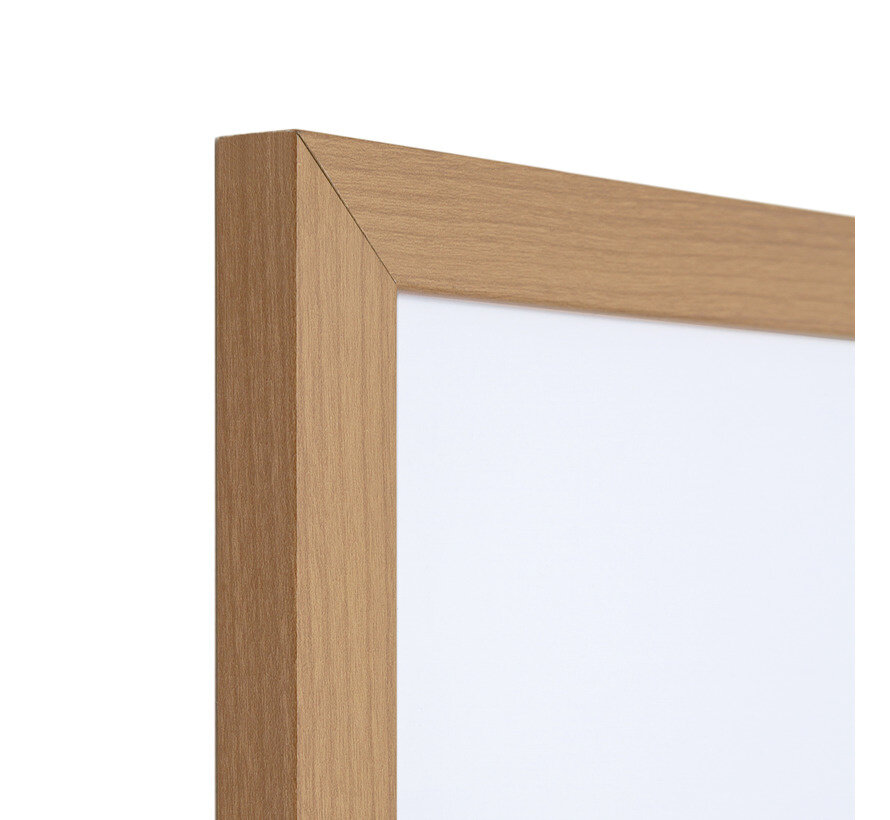 Whiteboard Hout / Prikbord - Combinatiebord