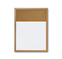 Whiteboard Hout / Prikbord - Combinatiebord