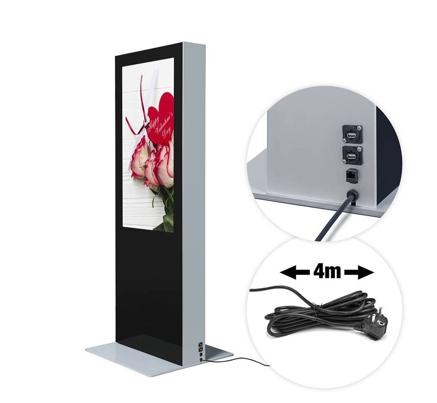 Digitale Totem Dubbelzijdig