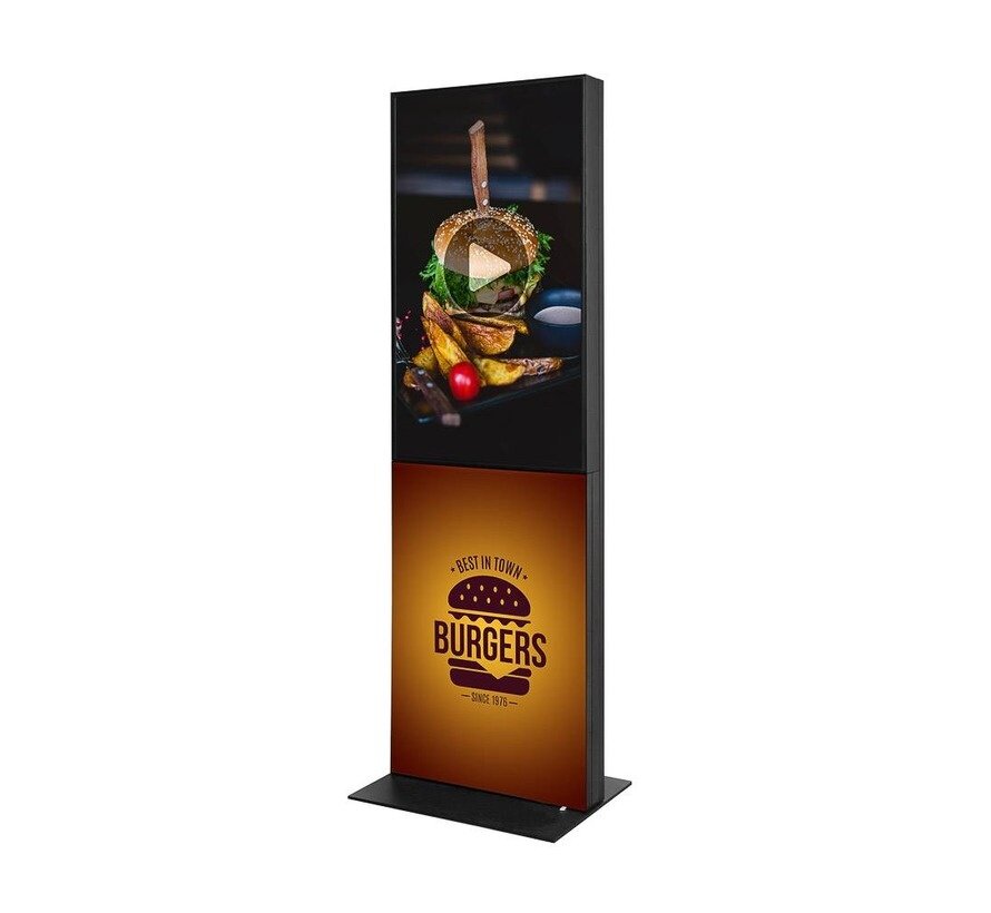Digitale Totem Met Textielprint