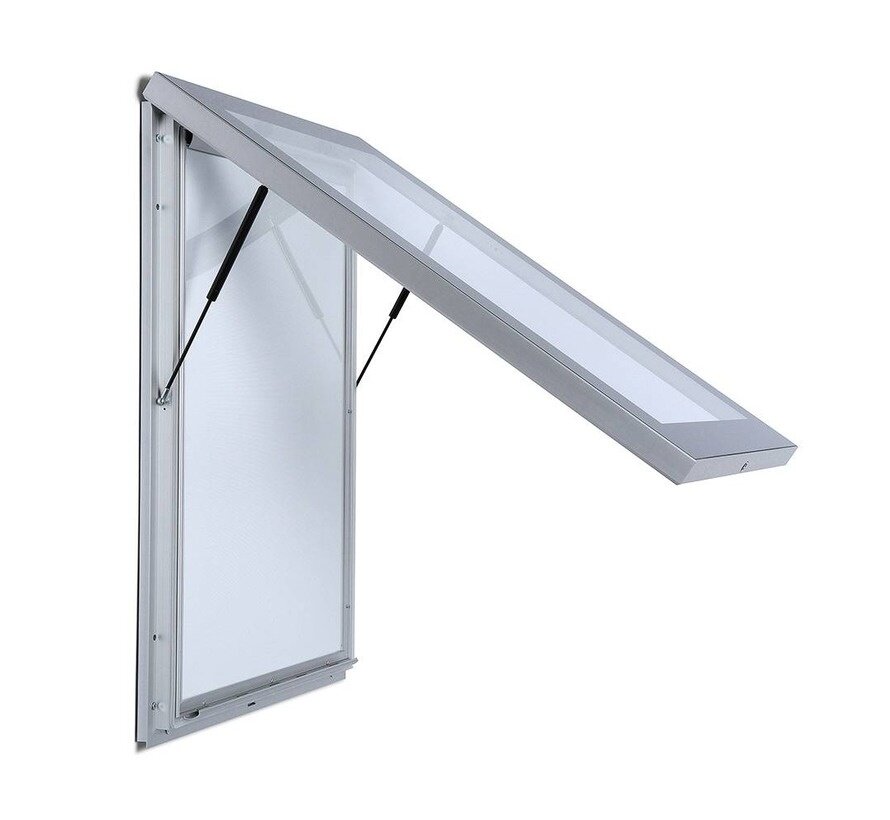 LED Outdoor Premium Poster Case Met Print