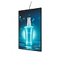 LED Slide In Frame Slim Met Print