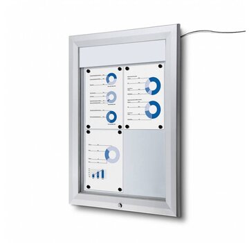 Vergrendelbaar Notitiebord Outdoor LED