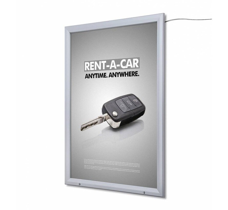LED Outdoor Poster Case Met Print