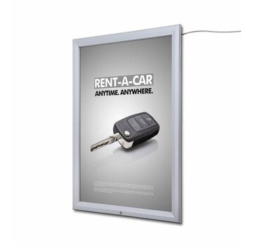 LED Outdoor Poster Case Met Print