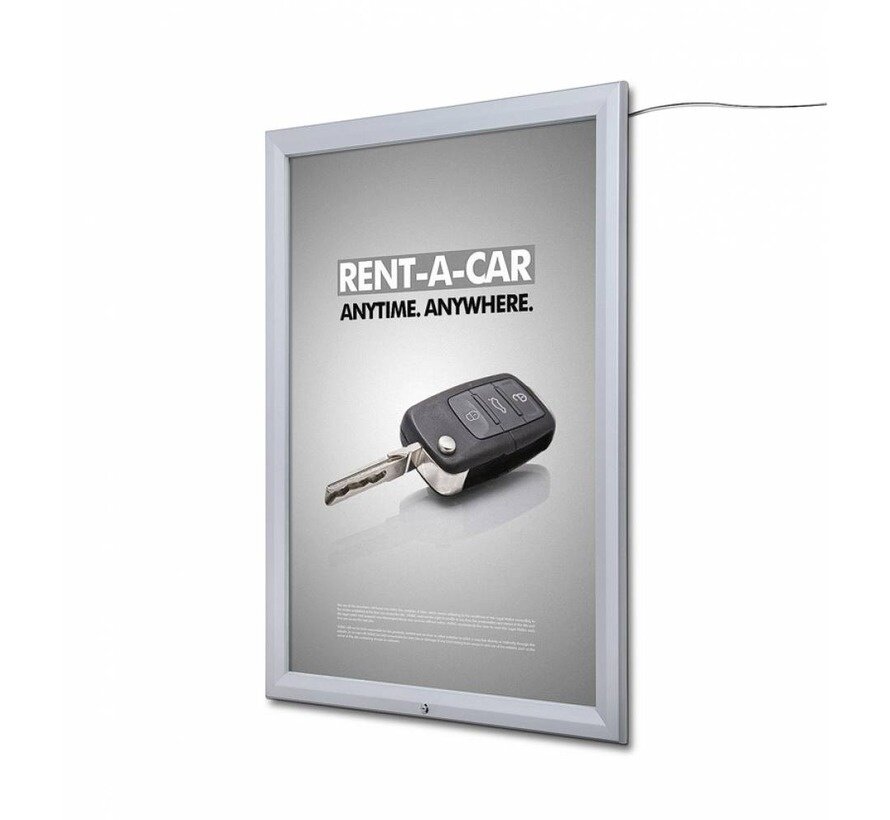 LED Outdoor Poster Case Met Print