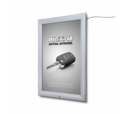 LED Outdoor Poster Case Met Print
