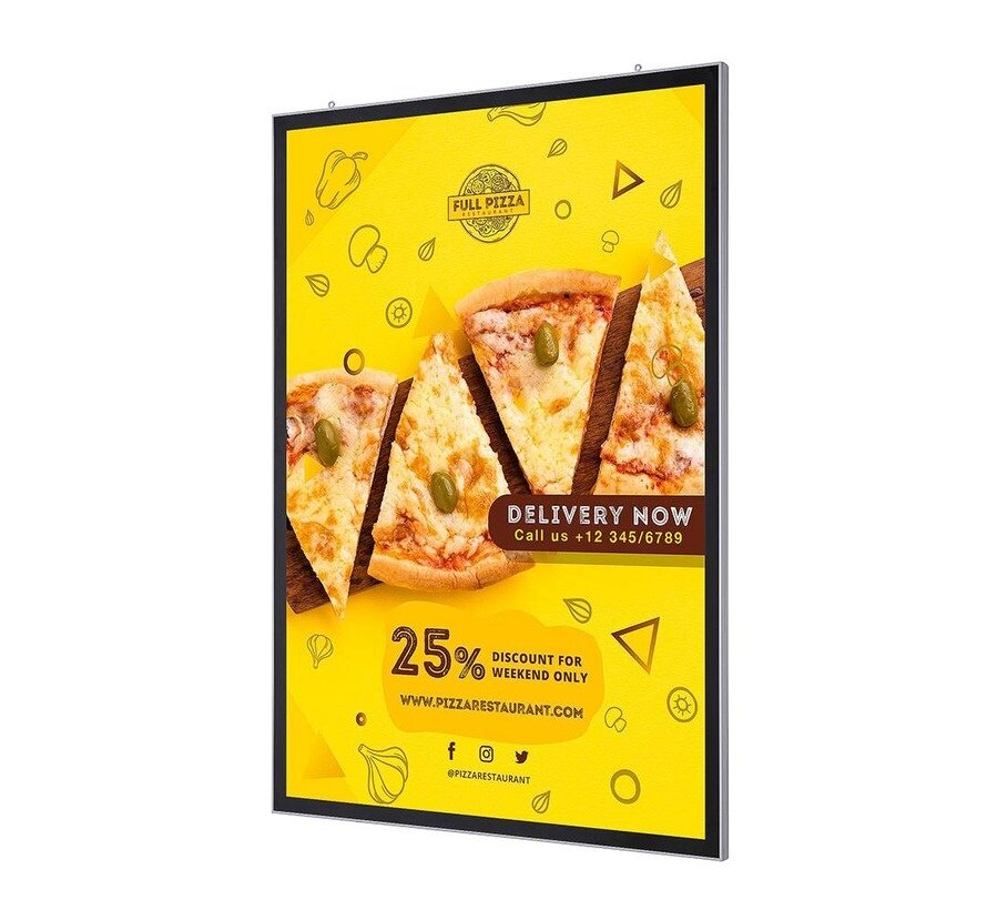 LED Verlicht Poster Frame Magnetisch Met Print