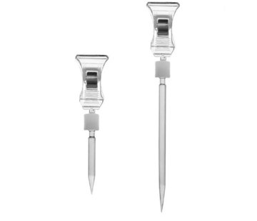 Prijskaarthouder met spies