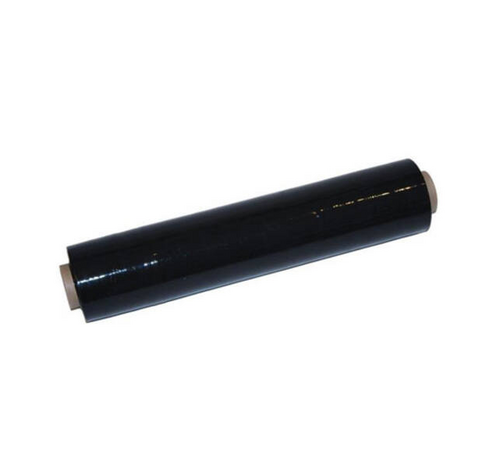 Handwikkelfolie Zwart 20my- 500mmx300m