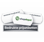 Bedrukte prijsetiketten