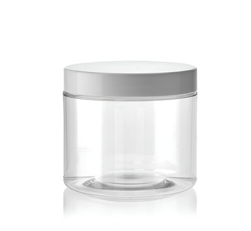 PET potten 200 ml incl. deksels