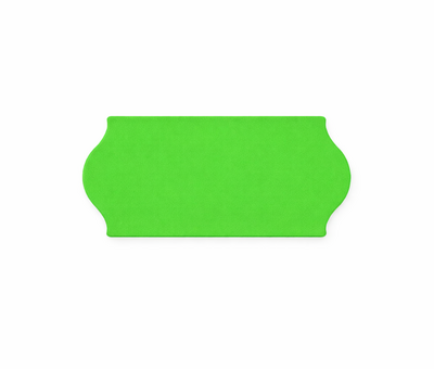 BLITZ Prijsetiketten 26x12 Fluor groen - 1ds à 36 rol