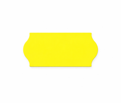 BLITZ Prijsetiketten 26x12 Fluor geel - 1ds à 36 rol