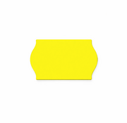 Uno prijsetiketten 26x16 fluor geel - 1ds à 36 rol
