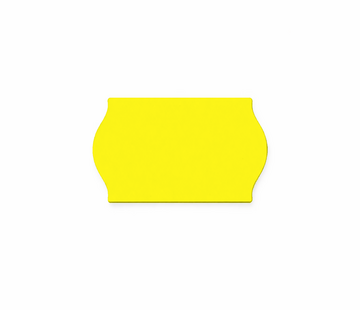 Uno prijsetiketten 26x16 fluor geel - 1ds à 36 rol
