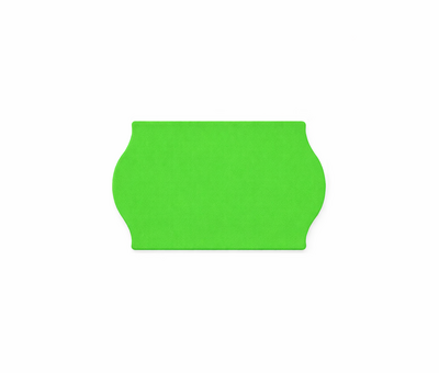 BLITZ Prijsetiketten 26x16 Fluor groen - 1ds à 36 rol