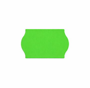 Avery prijsetiketten 26x16 fluor groen - 1ds à 36 rol