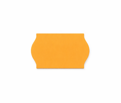 BLITZ Prijsetiketten 26x16 Fluor Oranje - 1ds à 36 rol
