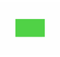 prijsetiketten 26x16 fluor groen rechthoek - 1ds á 36 rol