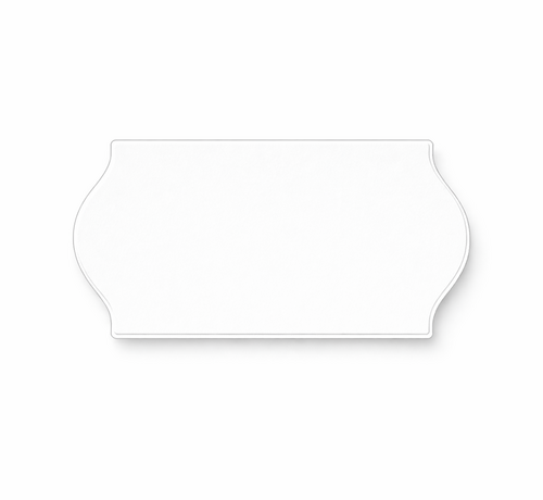 Contact prijsetiketten 26x12 / 25x12 wit - 1ds à 36 rol