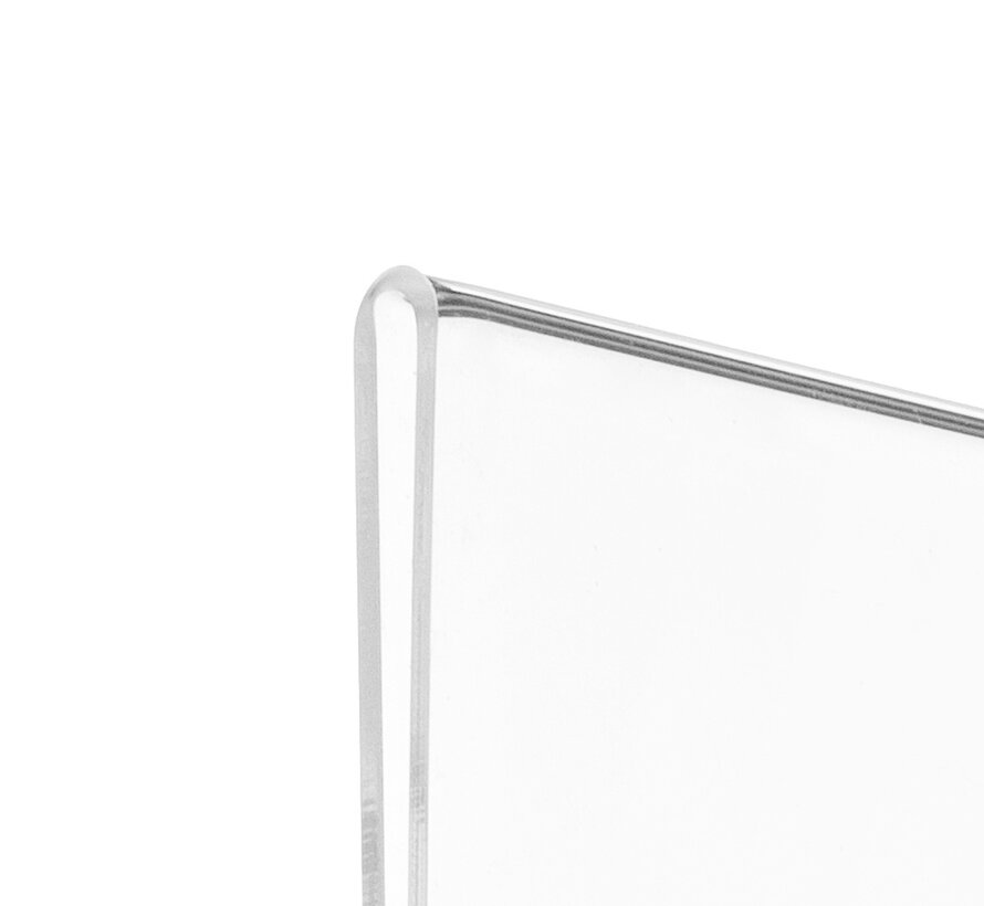 Kaarthouder A4 Premium met caramel Bamboo voet