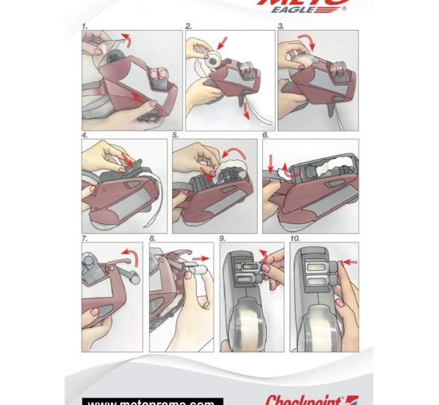 METO Expert 826 Prijstang