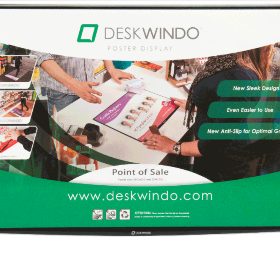DeskWindow A3 Balie Placemat Magnetisch
