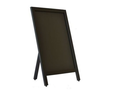 Krijtbord Zwart 55x85 cm (enkelzijdig)