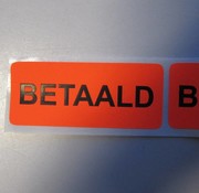 Etiketten: Betaald