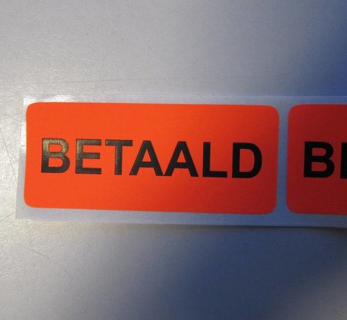 Etiketten: Betaald