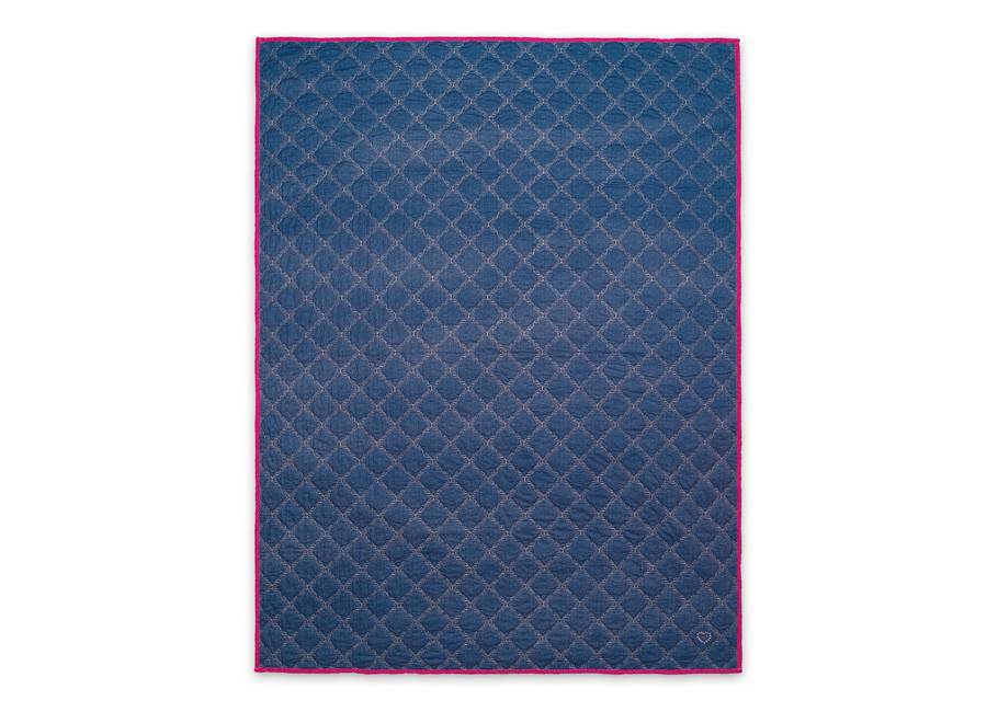 sprei / foulard Jeans bedspread Little Diva Blue