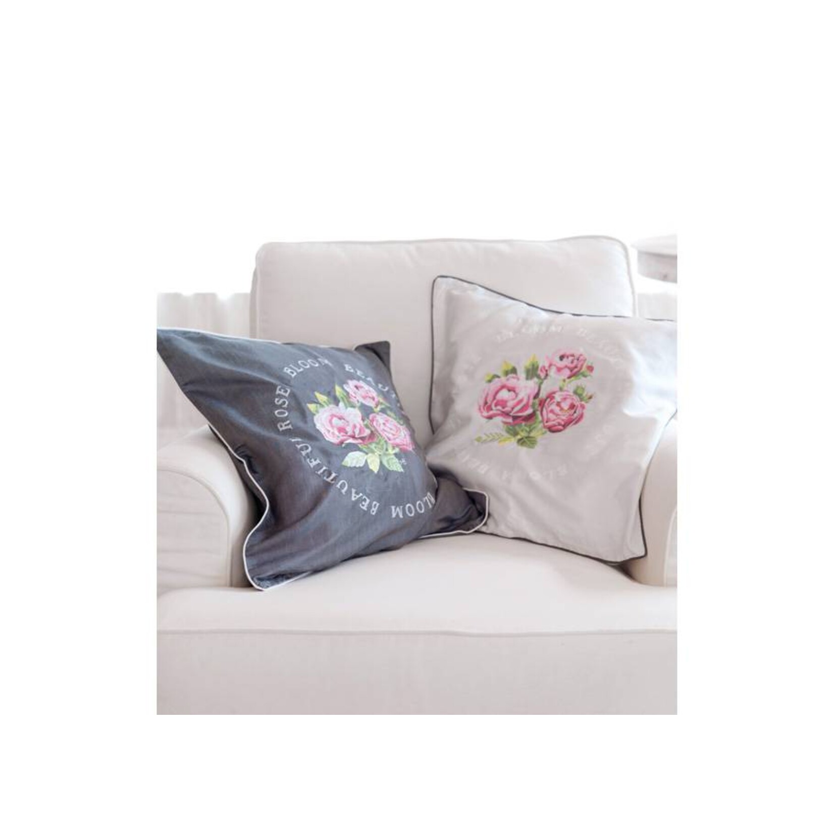 Marjolein Bastin sierkussen Bloom Beautiful Marjolein Bastin White